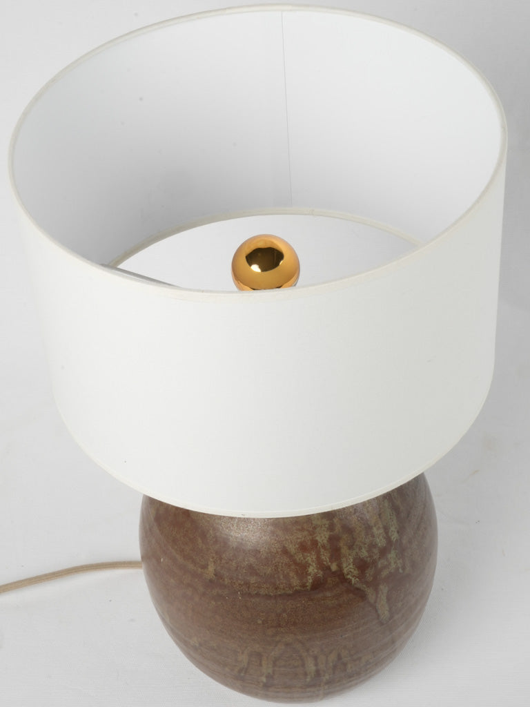 Collectible Les Cyclades ceramic lamp