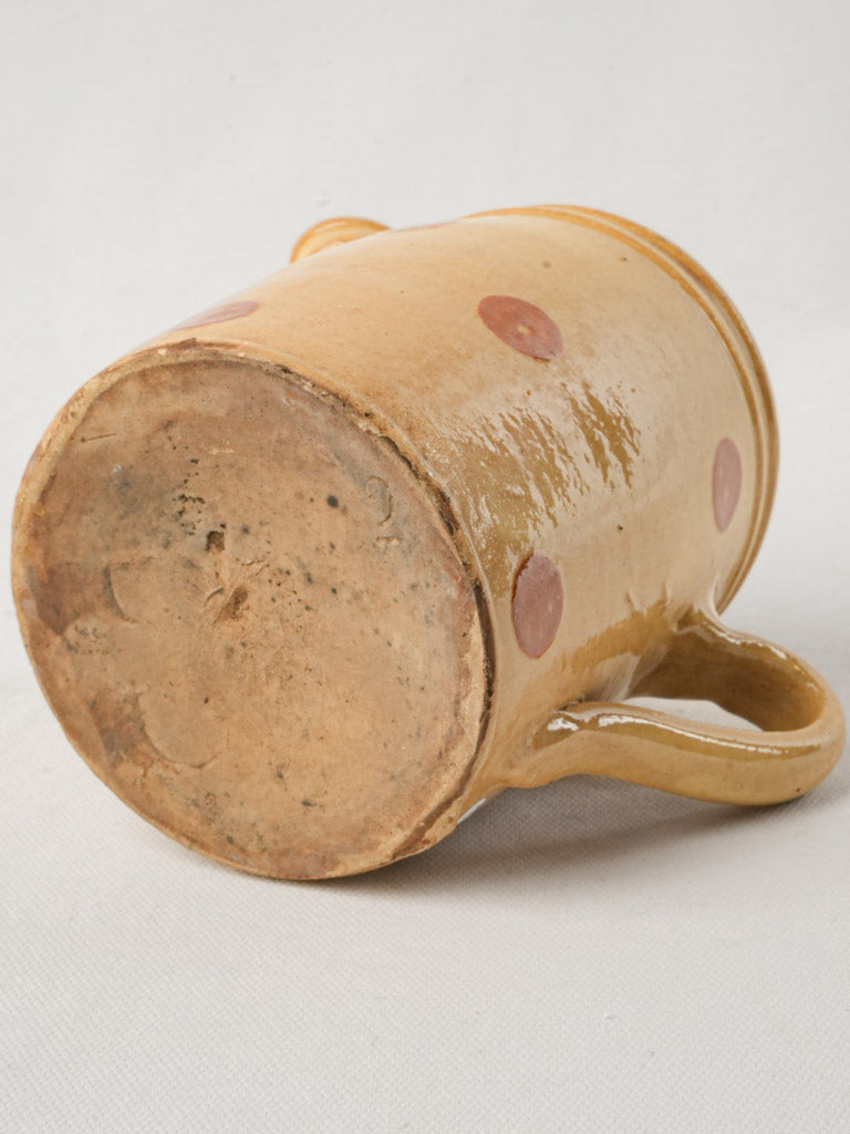 Quaint rustic charm pitcher