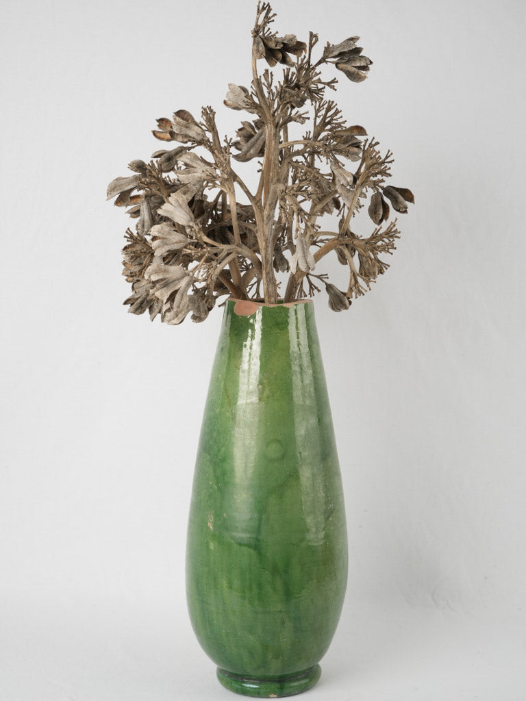 Authentic Biot-crafted antique pottery vase