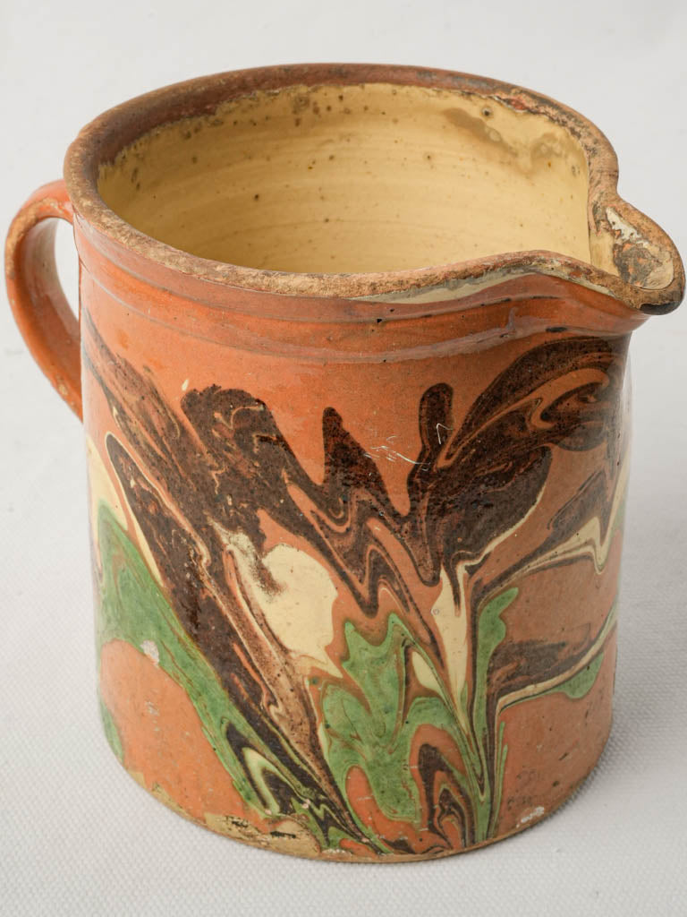 Bold coloration vintage pitcher
