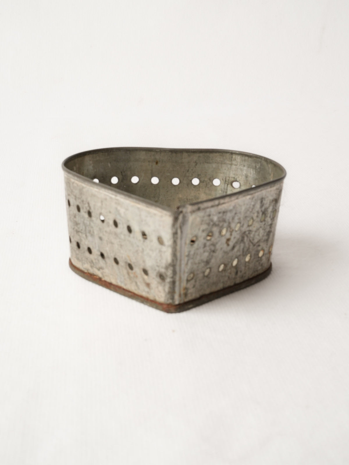 Vintage Heart-Shaped Cheese Mould