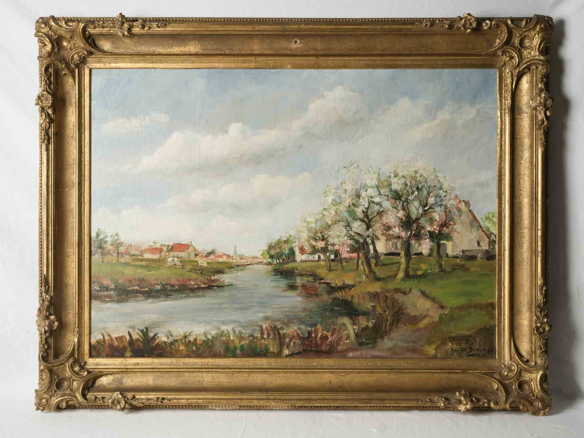 Luminous classical art piece.