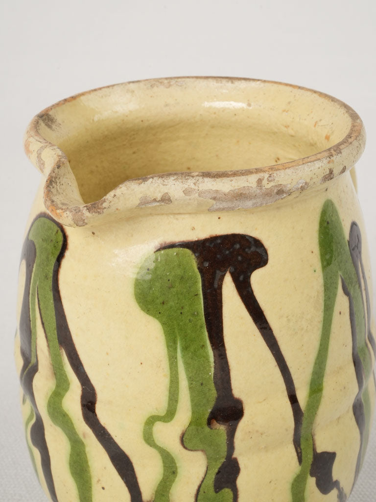 Artisanal Earthenware Pitcher