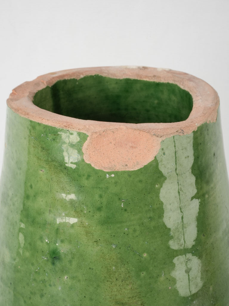 Hand-stamped heritage French vase collectible