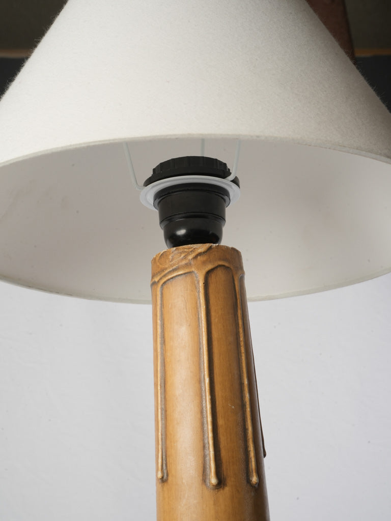 Timeless Belgian blacksmith floor lamp