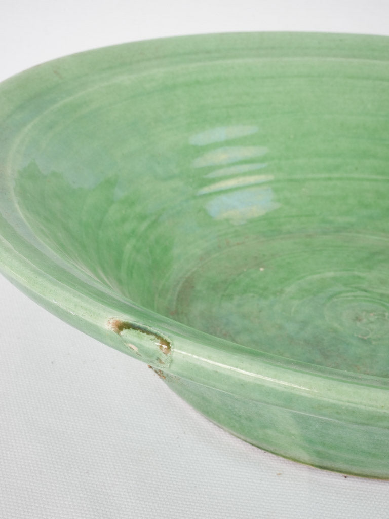 Authentic French green kitchenware Tian bowl