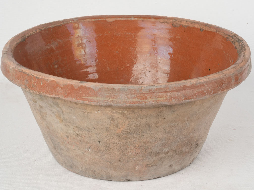 Rustic hand-crafted kitchenware piece