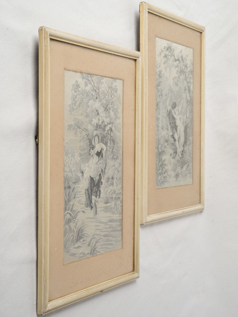 Late 19th-century French embroideries
