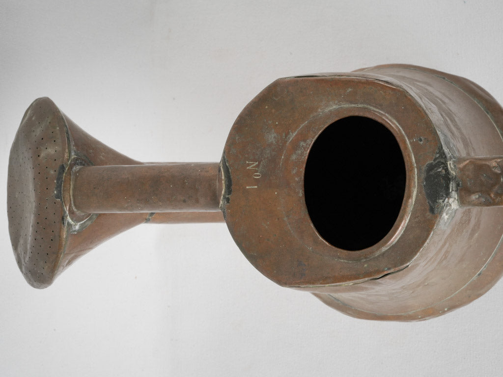 Weathered, vintage French garden accessory