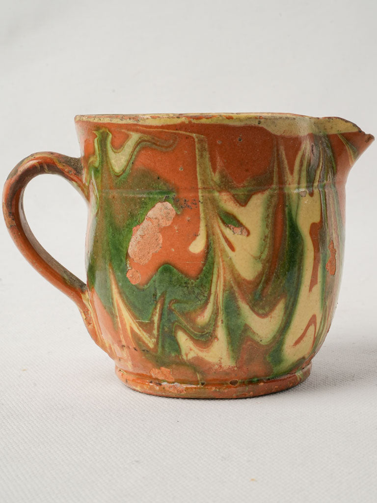 Antique rustic creamer pitcher