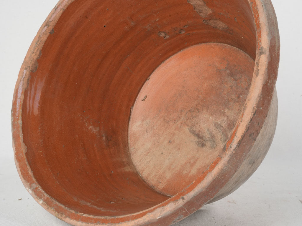 Classic French glazed pottery bowl