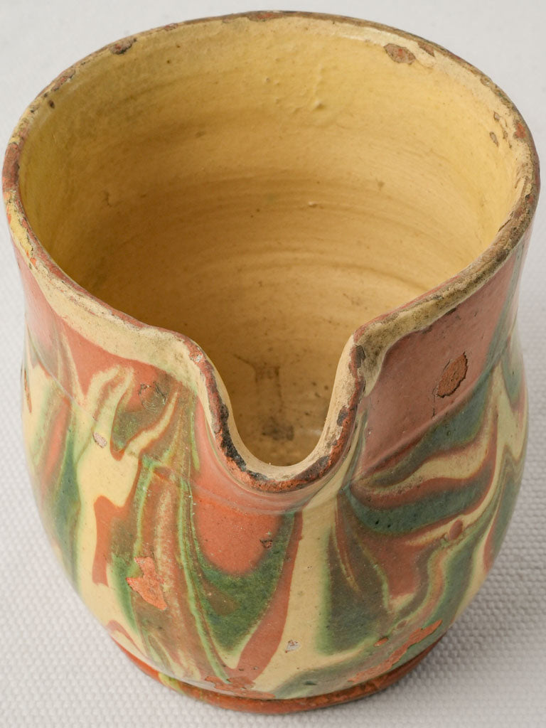 Eclectic soft-hued creamer jug