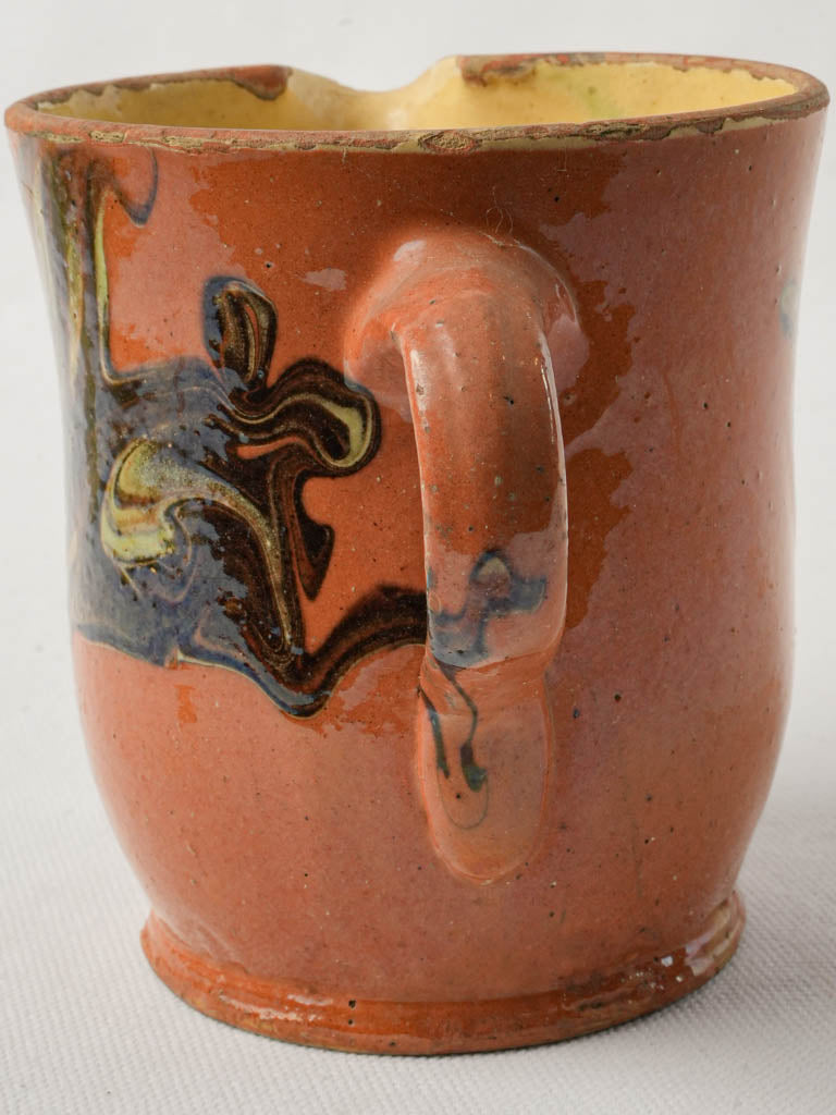 Handcrafted historical farmhouse décor pitcher