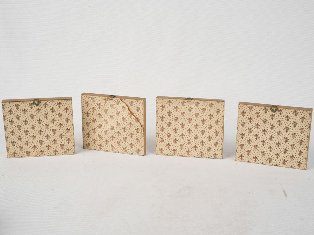 Authentic 1950s reproduction marine prints