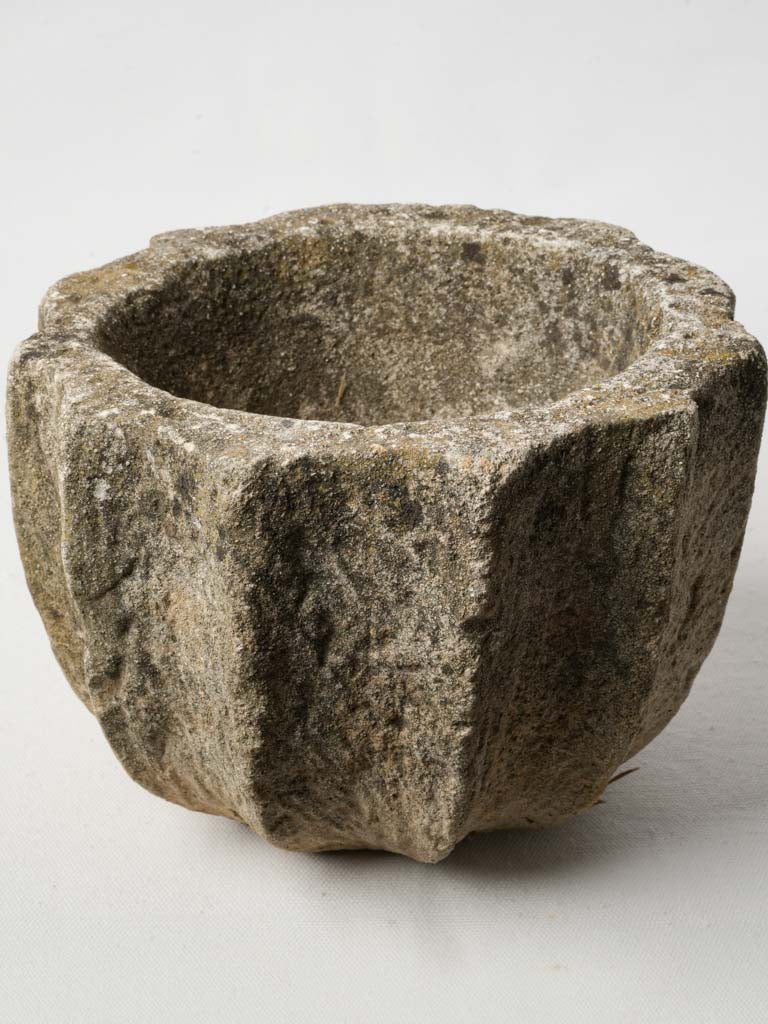 Vintage French concrete planter