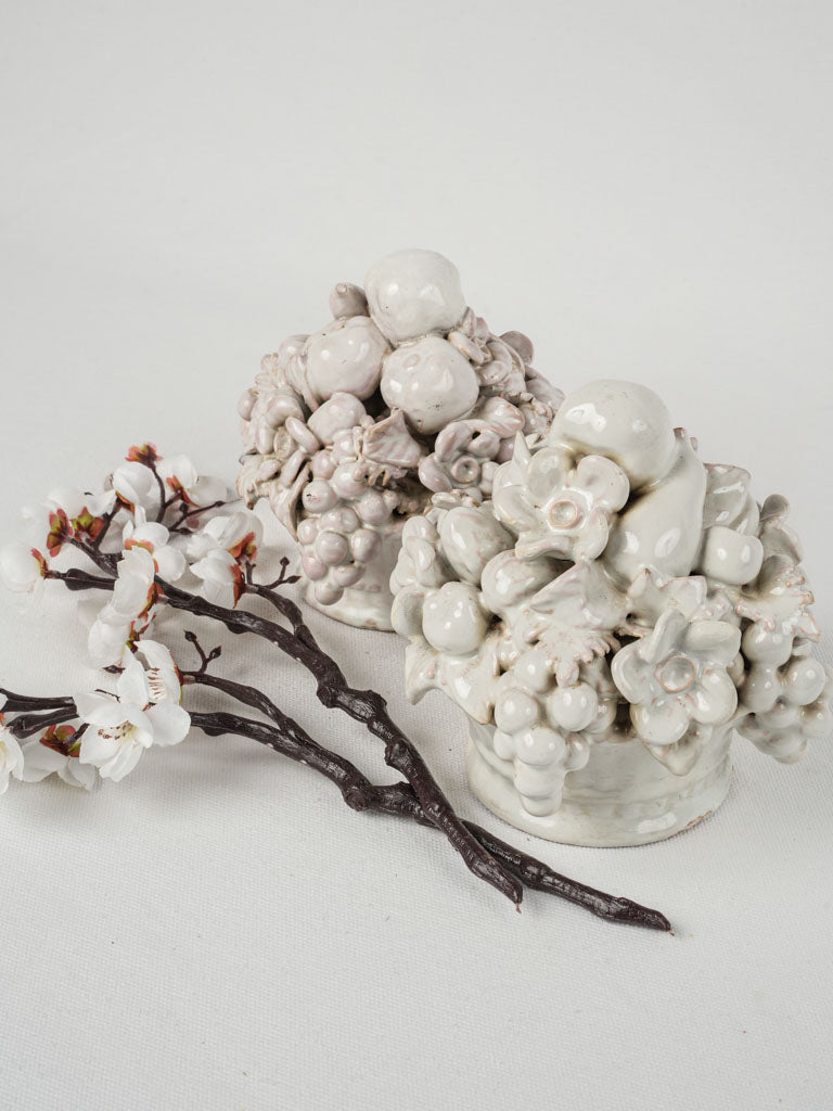 Charming Malicorne sculptural ceramic decor