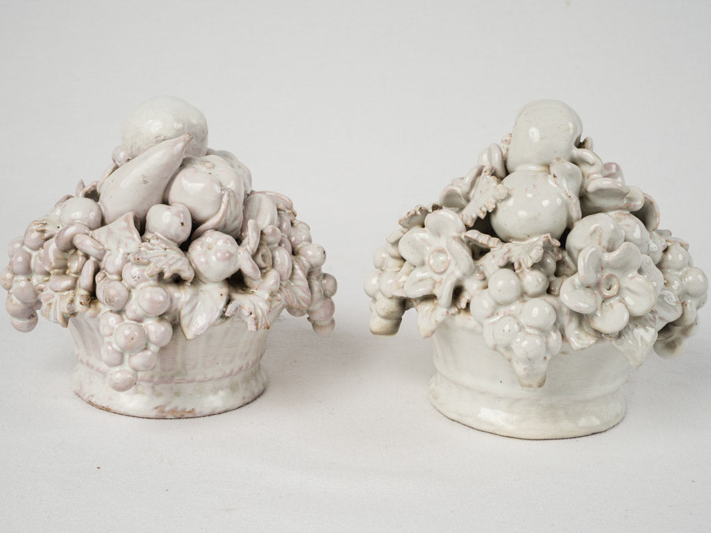 Timeless Malicorne white-glazed decor