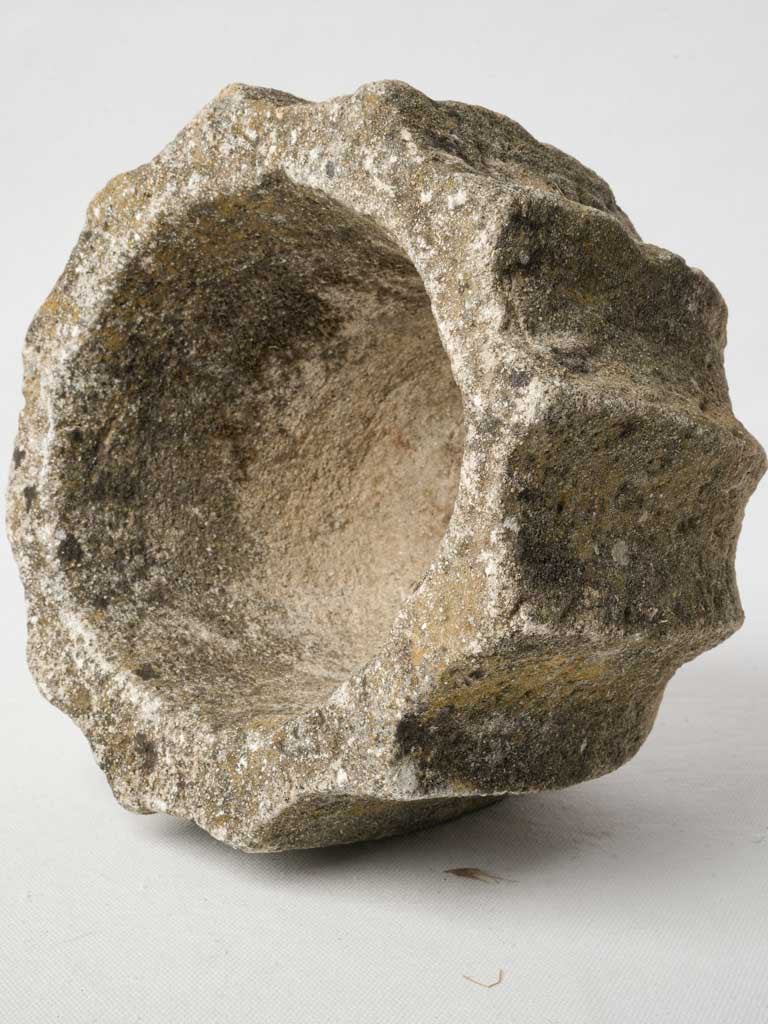 Textured minimalist garden vessel