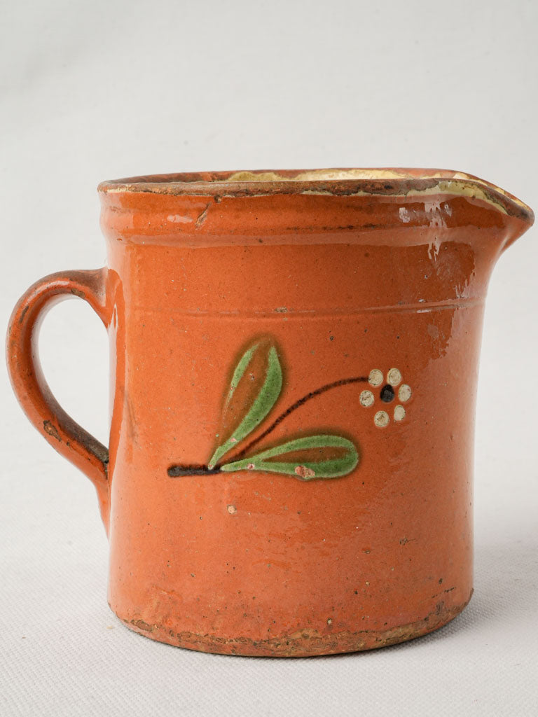 Charming floral motif pitcher