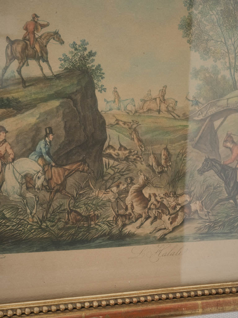 Authentic French-colores graveurs pieces