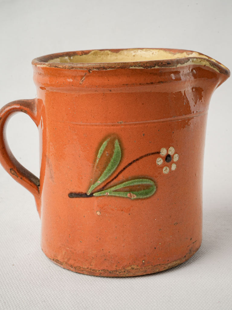 Delightful rustic aesthetic pitcher