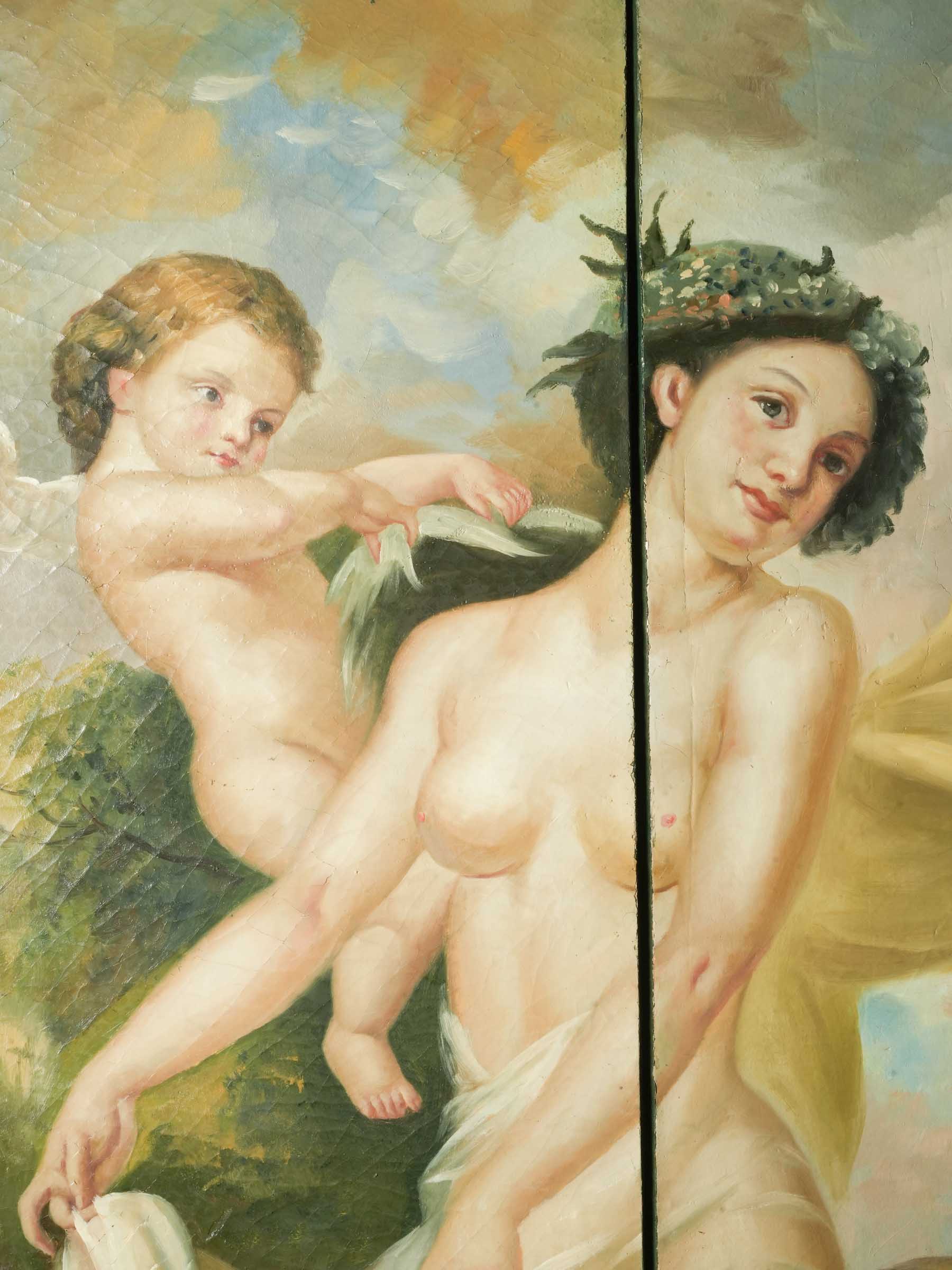Elegant Belle Époque room divider