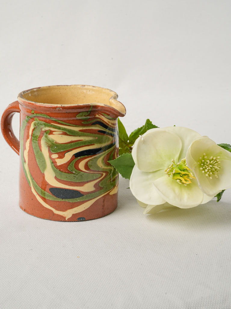 Rustic ceramic artisanal creamer