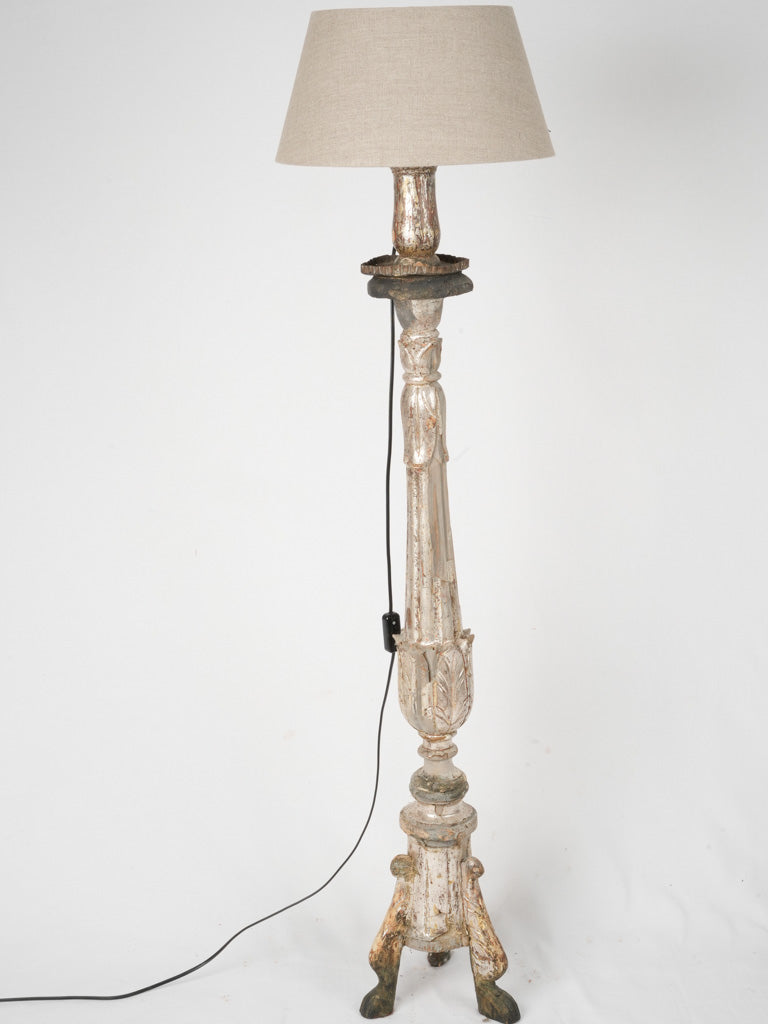 Silver rare church lamp adaptation