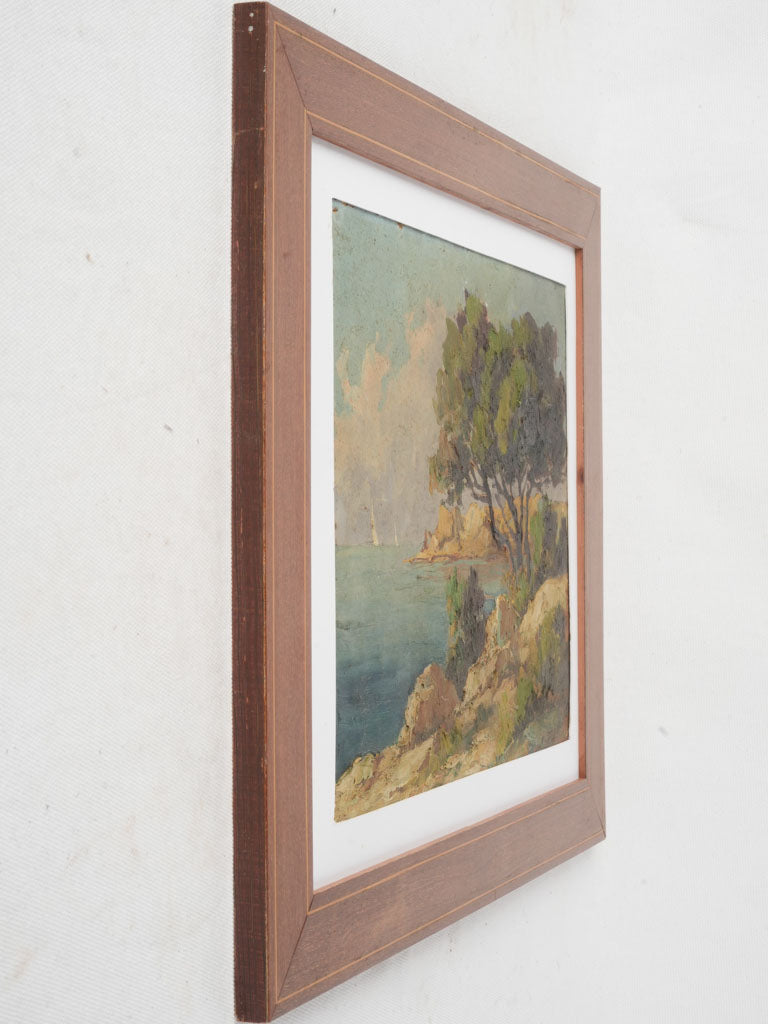 Charming rugged cliffs artwork