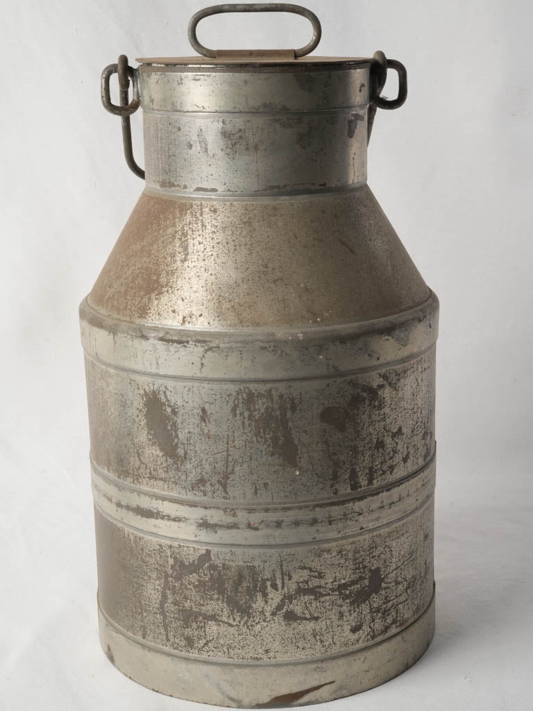 Weathered metal farmhouse kitchen accent