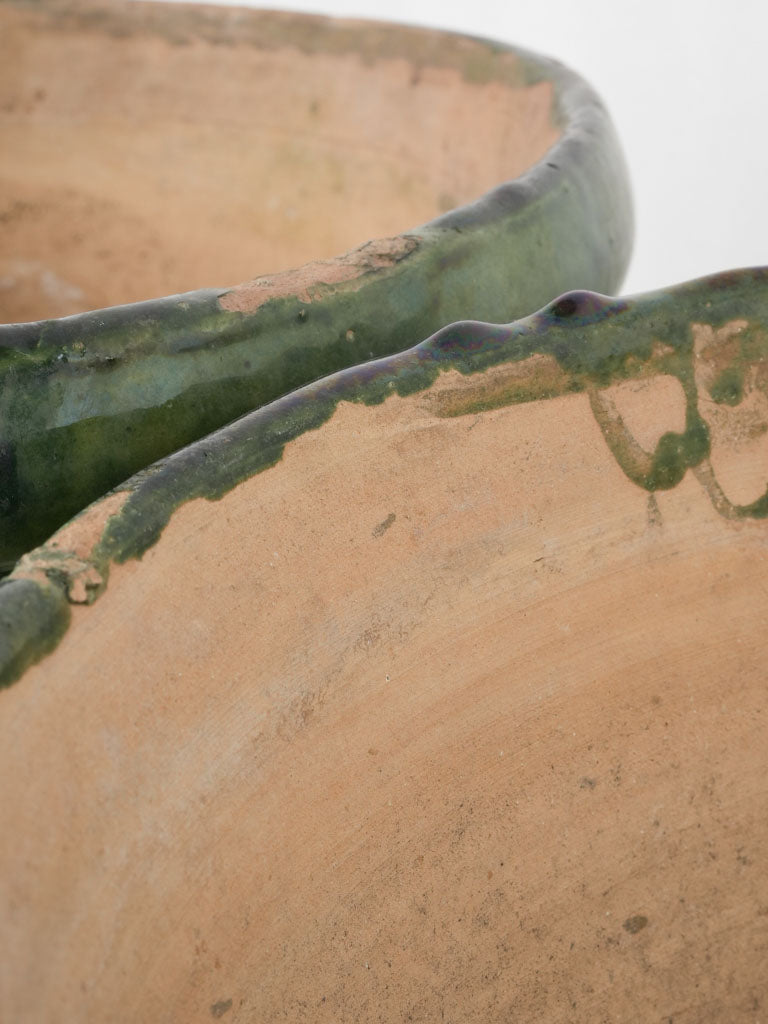 Traditional earthenware citrus urn