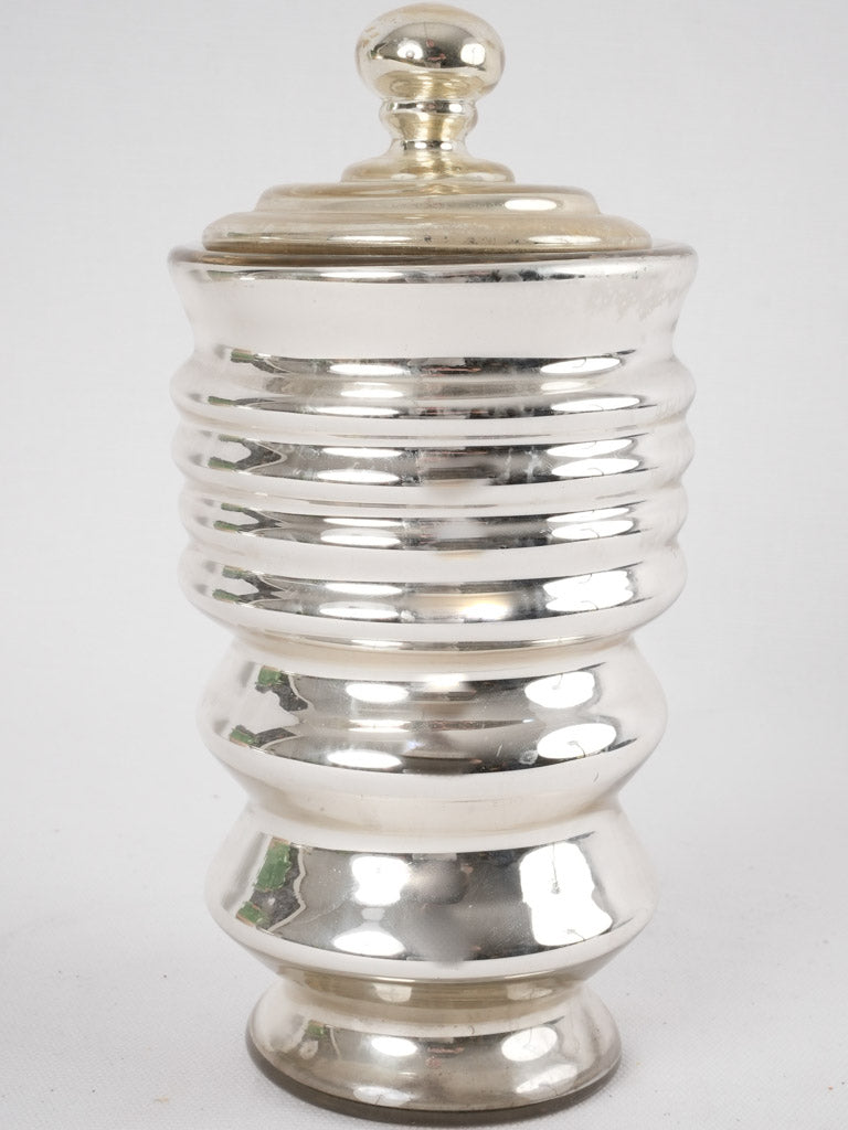 Elegant vintage mercury bonbon container