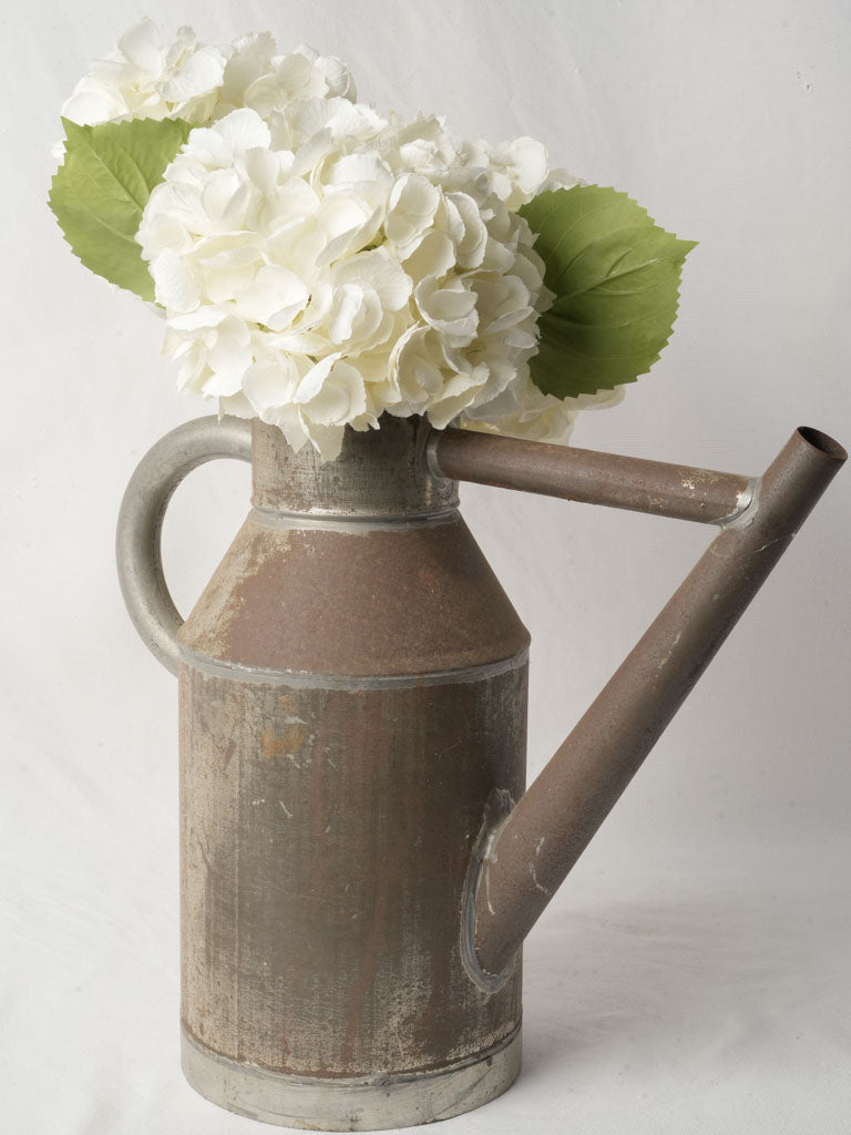 Vintage hand-soldered garden accessory