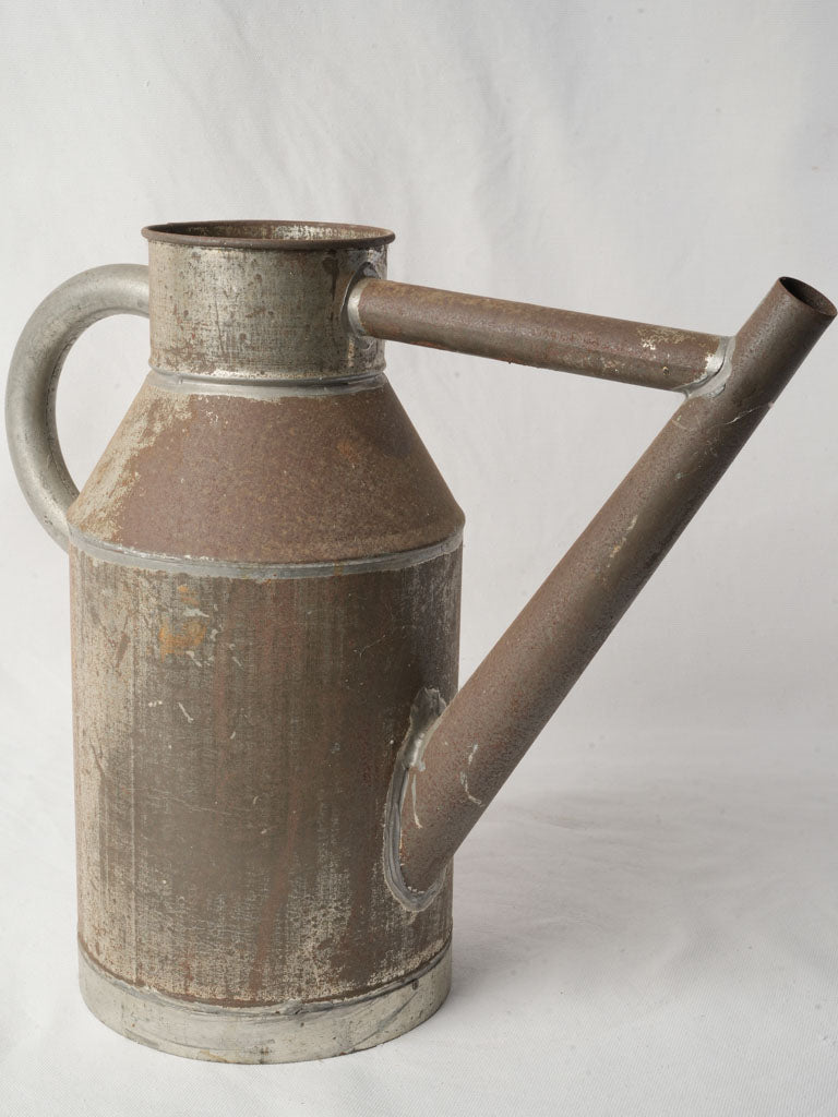Antique tinplate French watering can