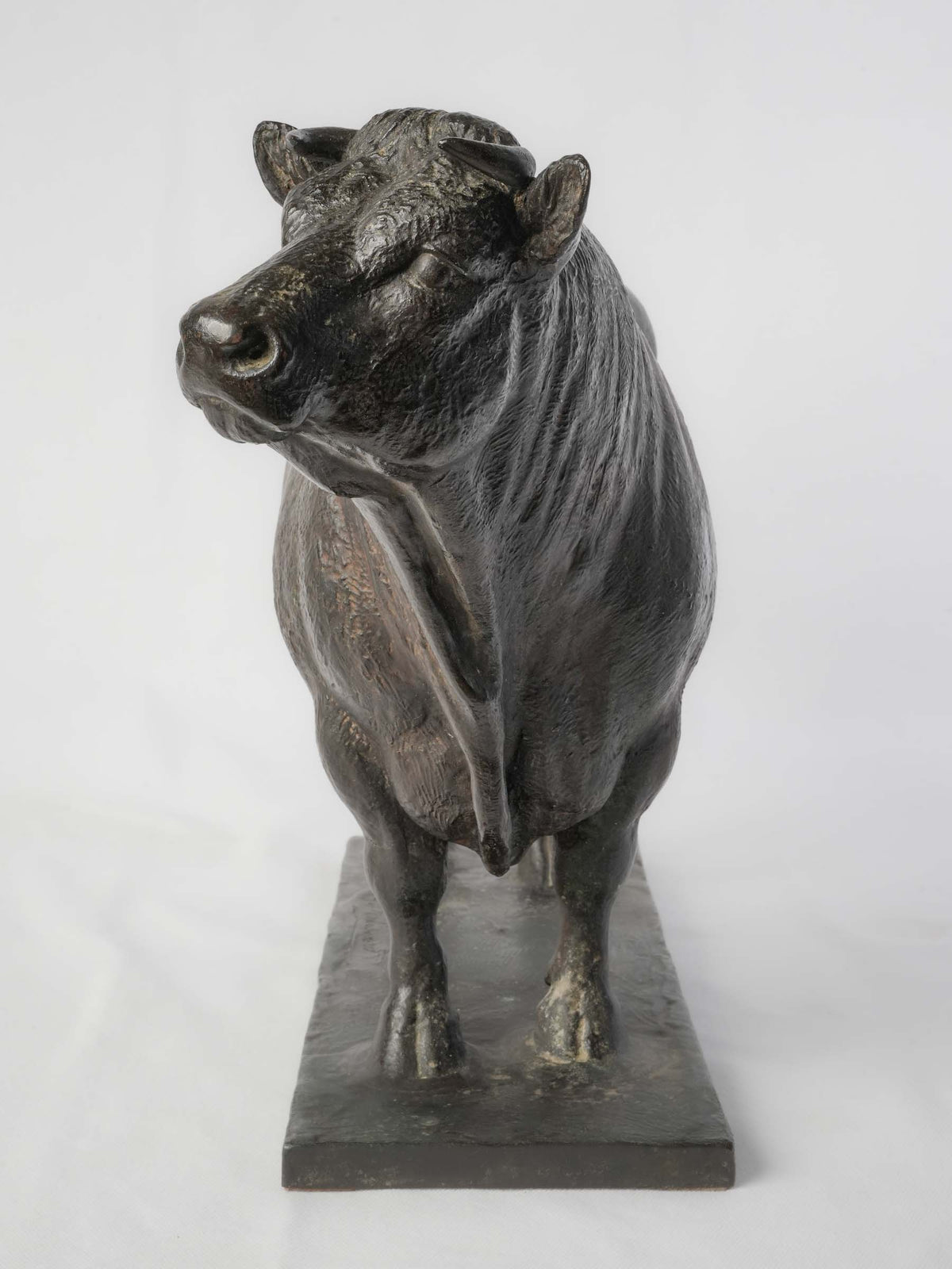 Authentic Georges Malissard bull bronze