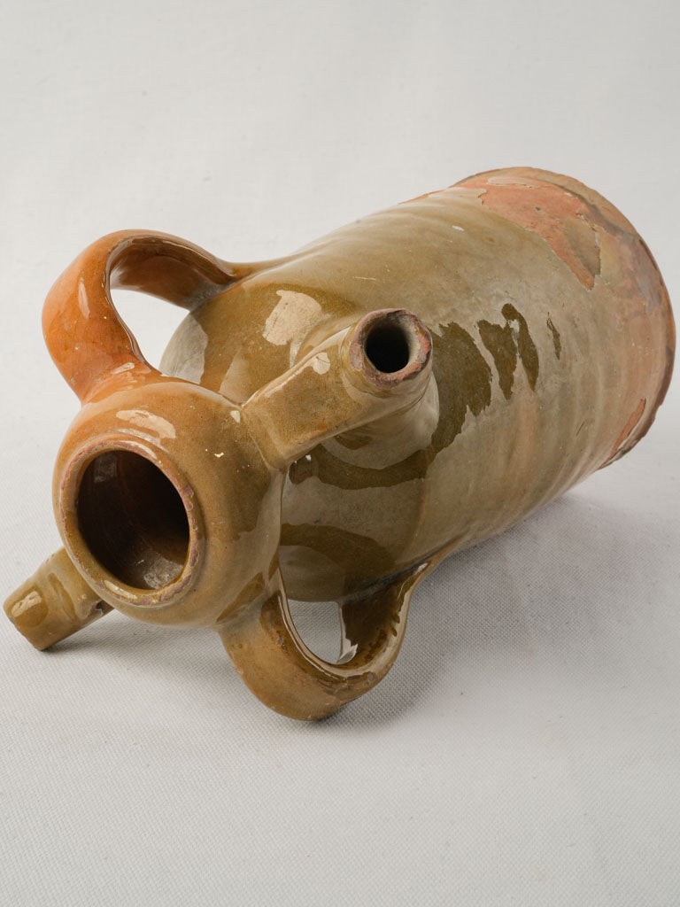 Rustic handcrafted vintage tableware