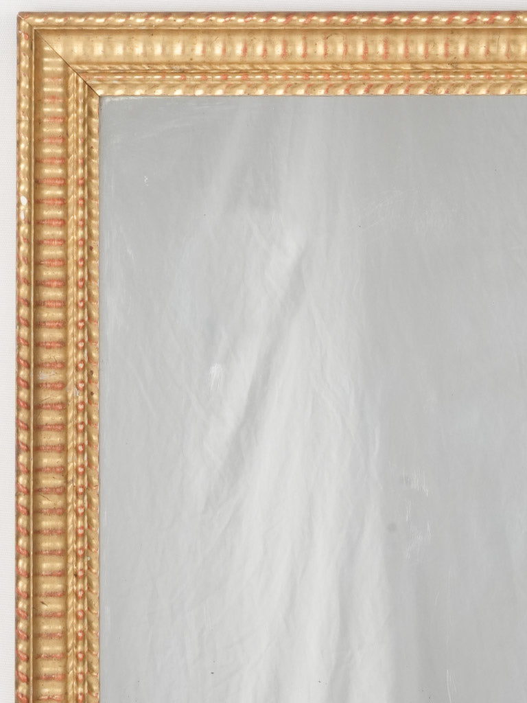 Vintage mercury glass wall mirror