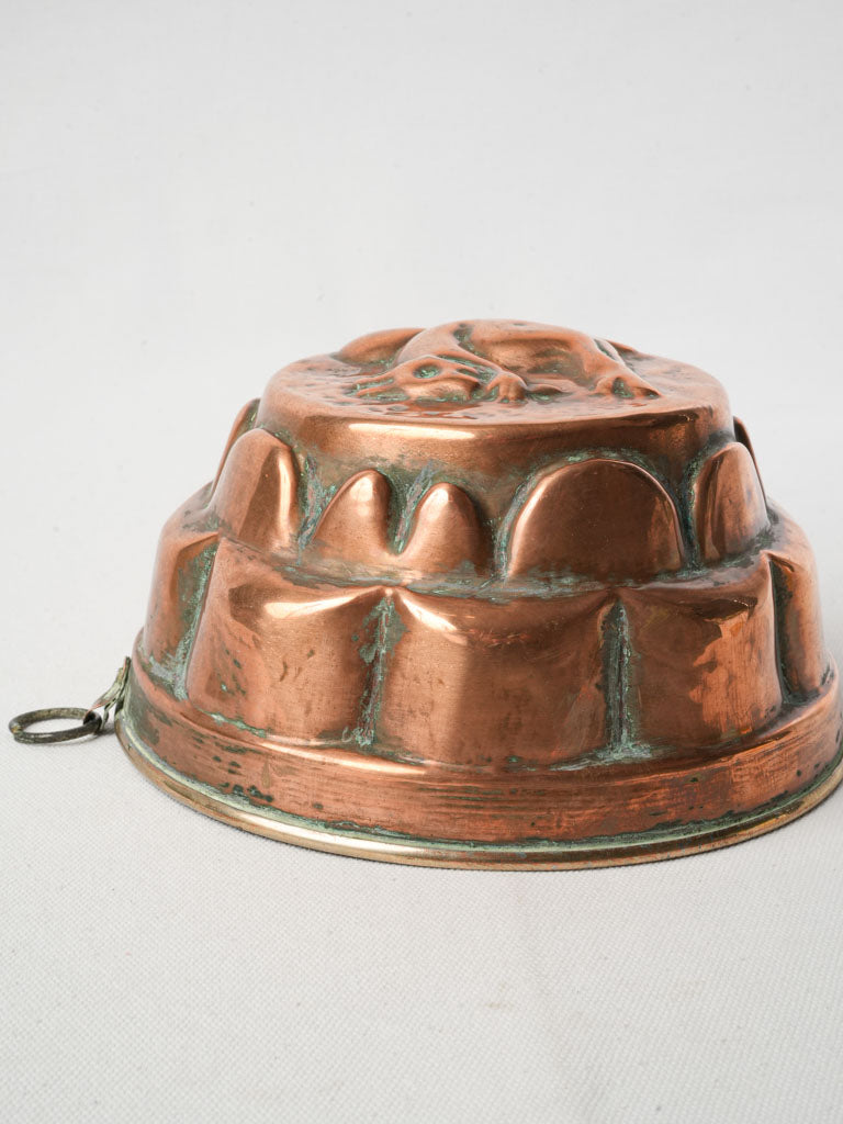 Unique Copper Dessert Mold