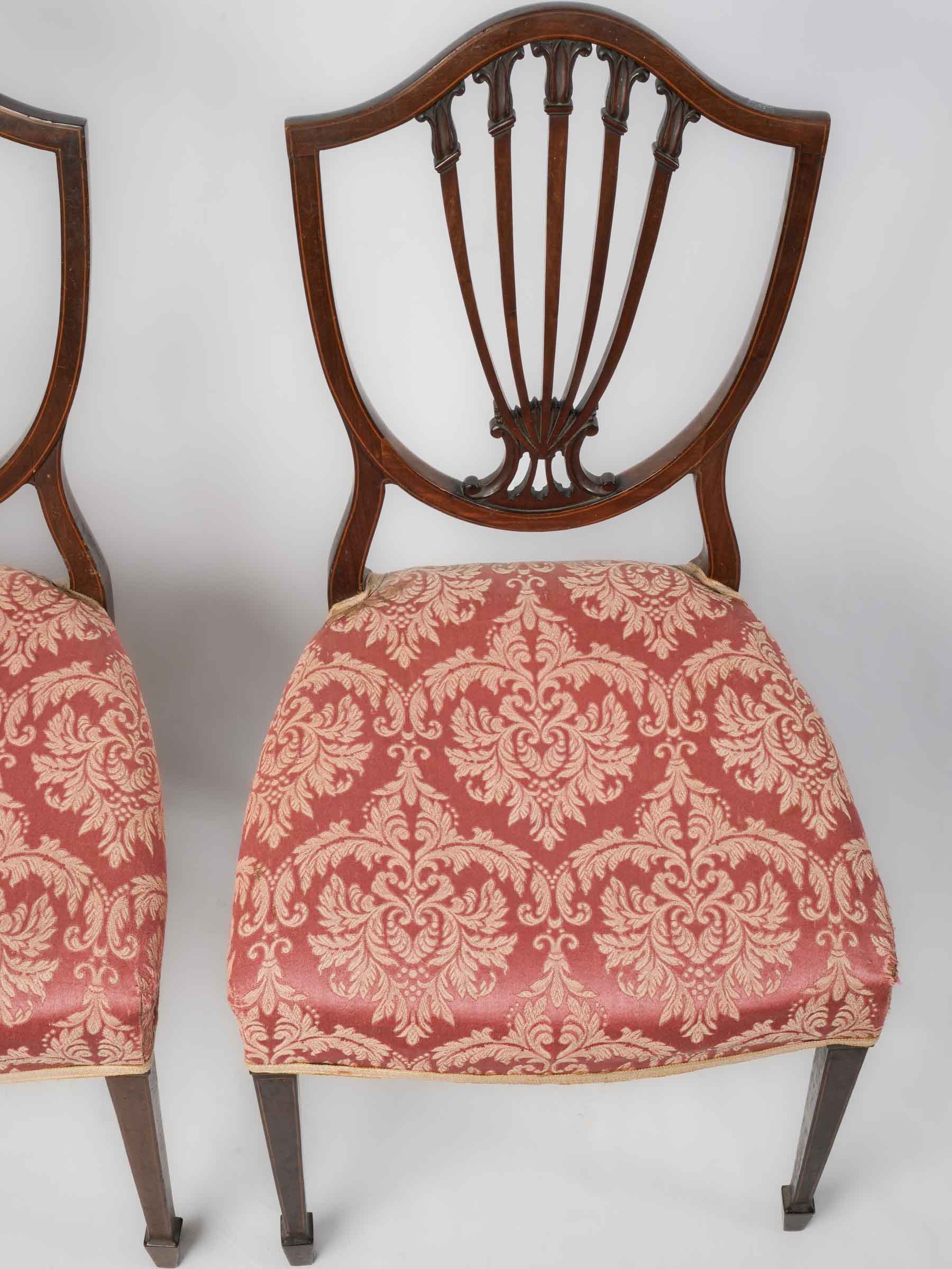 Sophisticated English mahogany furniture