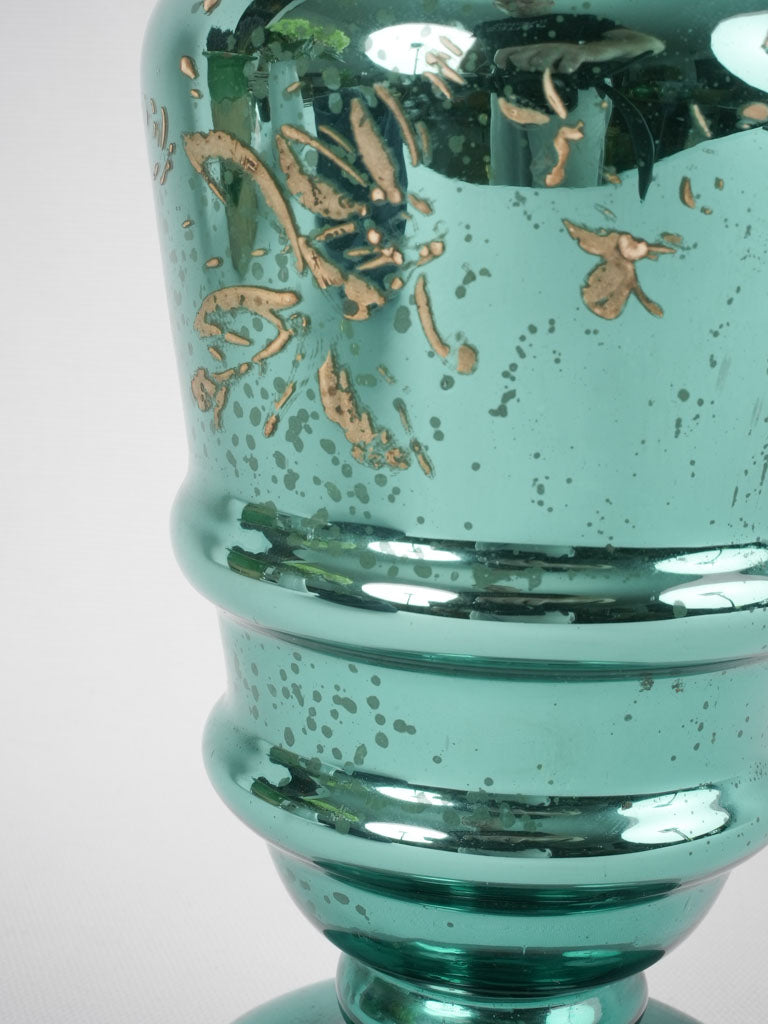 Authentic collector's mercury glass vase