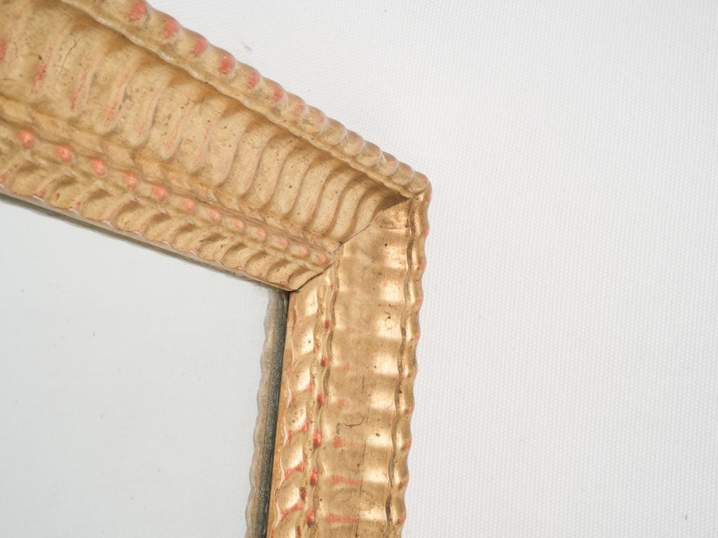 Sparkling handcrafted mercury glass mirror