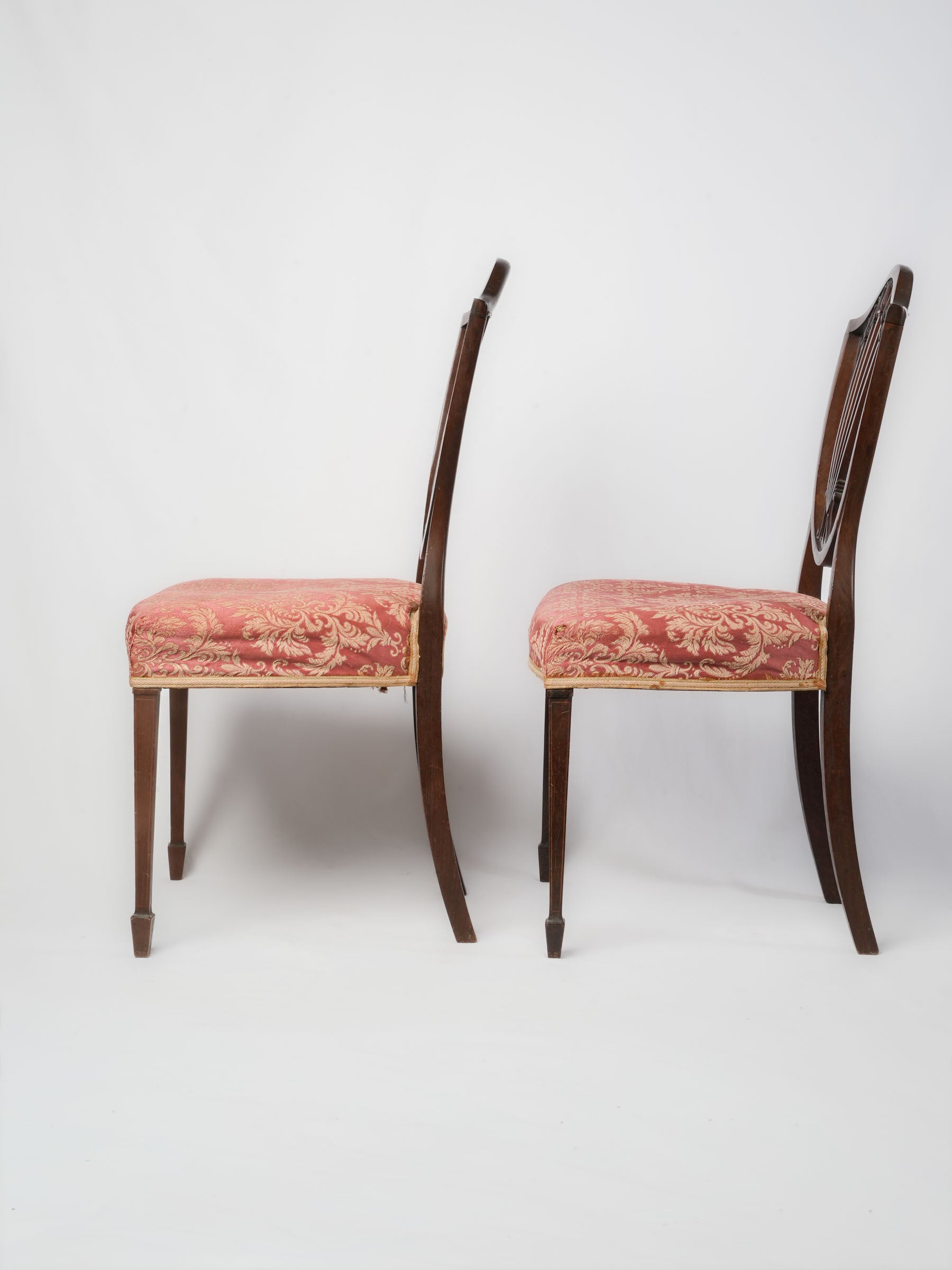 Refined Edwardian mahogany seating