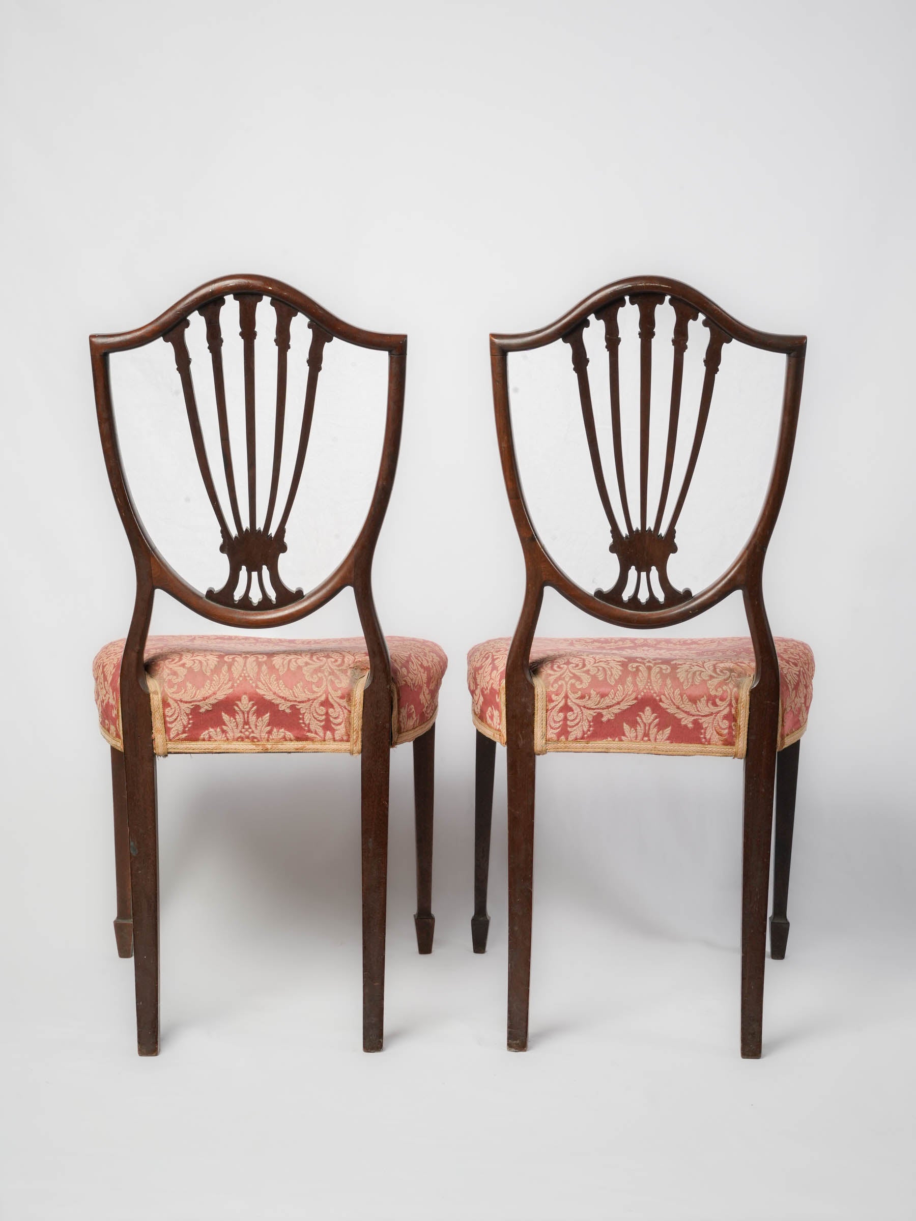 Classic Victorian carved chairs