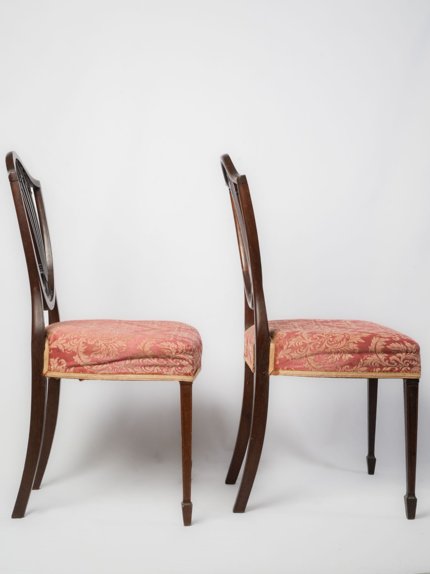 Stylishly vintage mahogany chairs