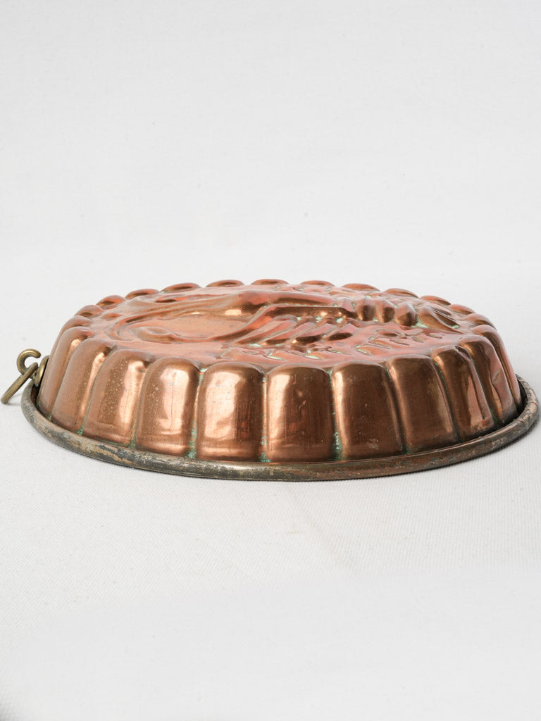Patina-finished copper ware
