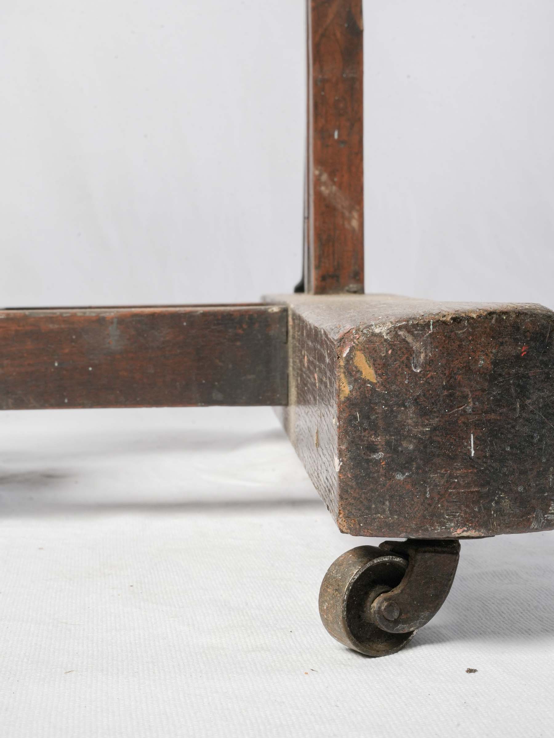 Authentic patina art easel
