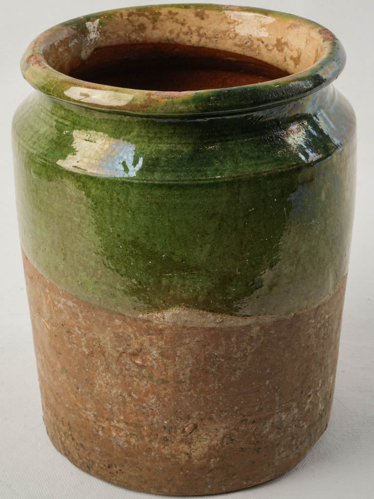 Textured terracotta storage container