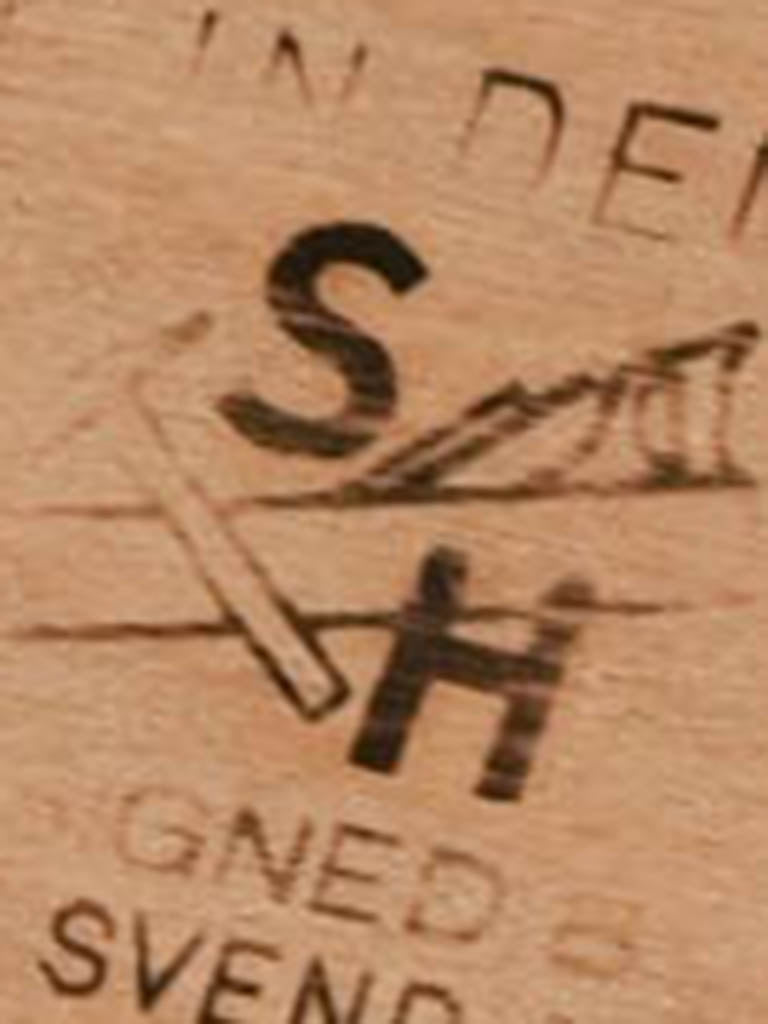 Authentic teak office desk