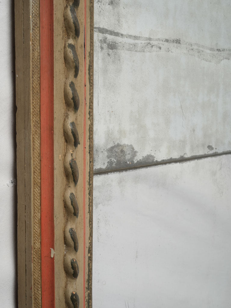 Historical mercury glass mirror