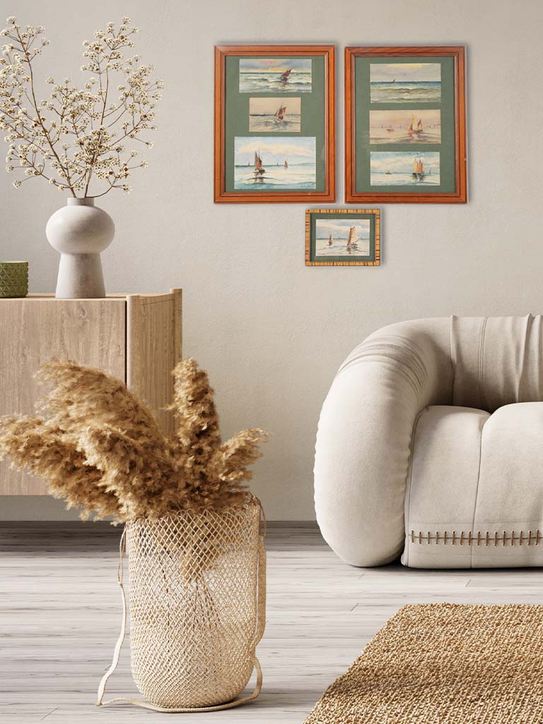 French impressionistic maritime scenes decor